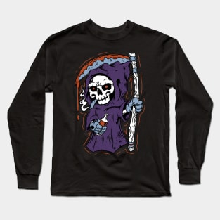 GRIM ON CHILL Long Sleeve T-Shirt